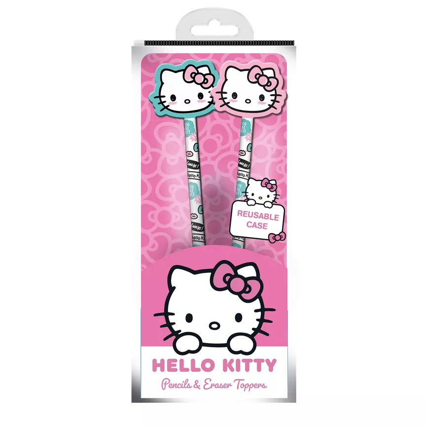 Hello Kitty Pencil and Toppers