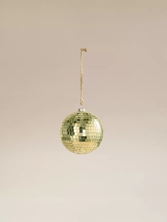 George Home Gold Hanging Disco Ball