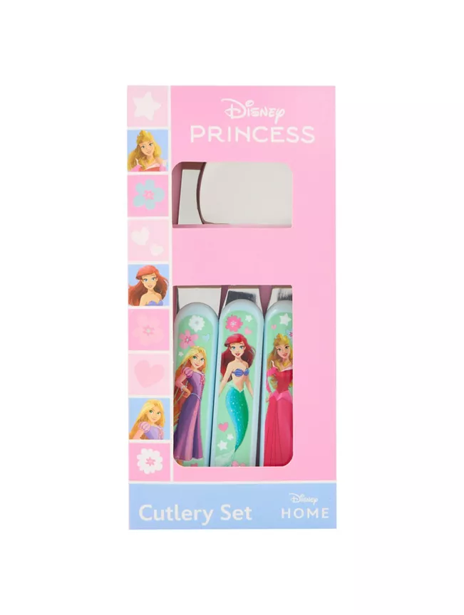 Disney Princess More 3pc SS Cutlery Set