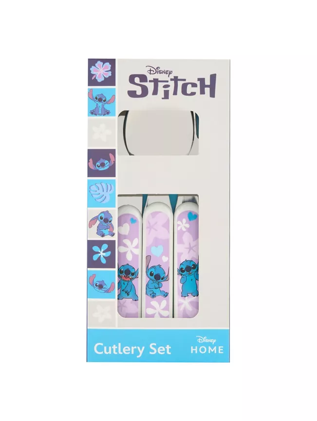 Lilo & Stitch Simply 3pc SS Cutlery Set