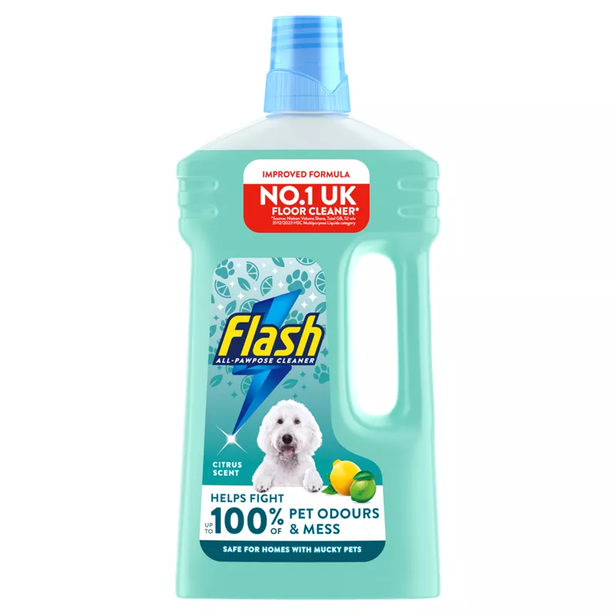 Flash Flash Liquid Cleaner For Pet Lovers 1L, Floor Cleaning &  Odour Removal