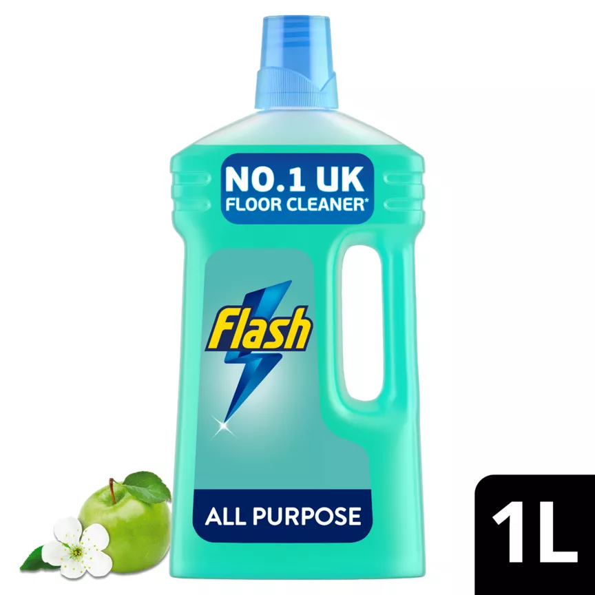 Flash Flash Multipurpose Floor Cleaner Liquid Apple Blossom 1L