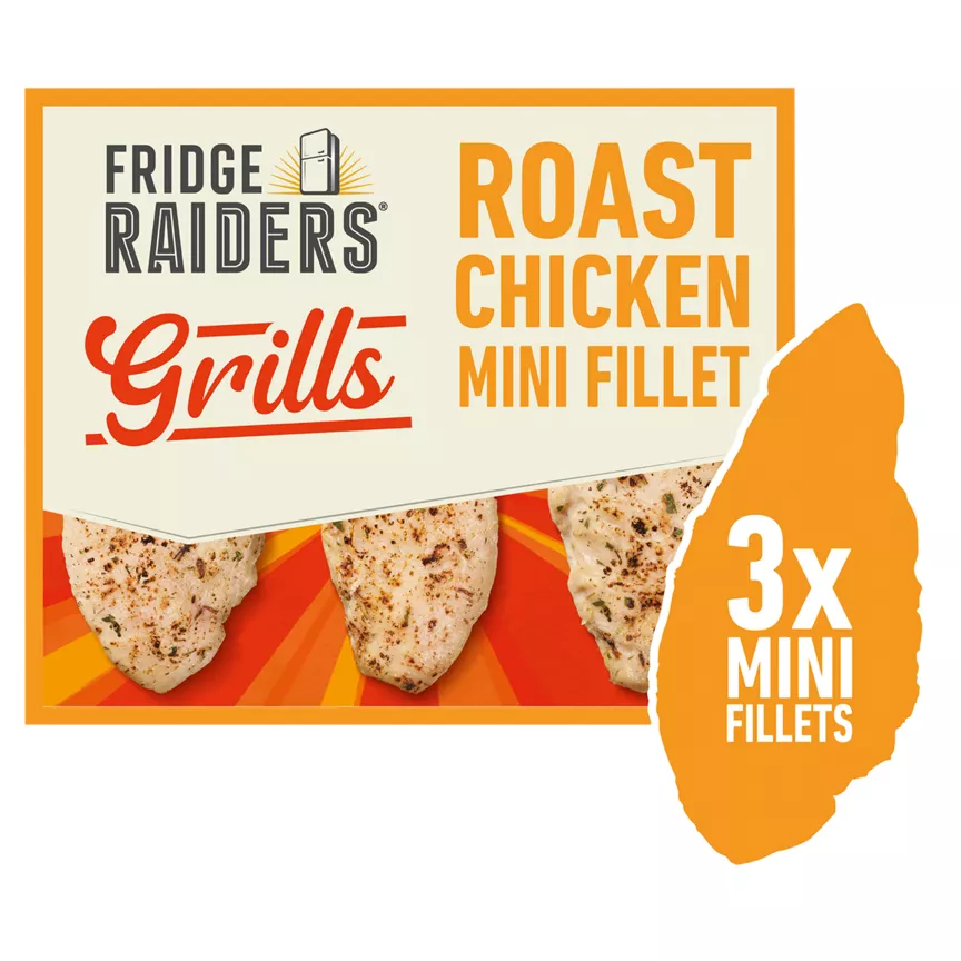 Fridge Raiders Grills Roast Chicken Mini Fillet 3 x 35g (105g)