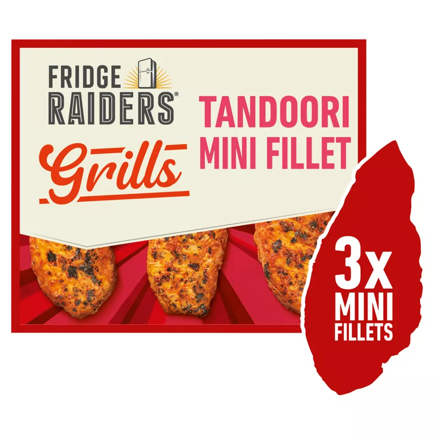 Fridge Raiders Grills Tandoori Chicken Mini Fillet 3 x 35g (105g)