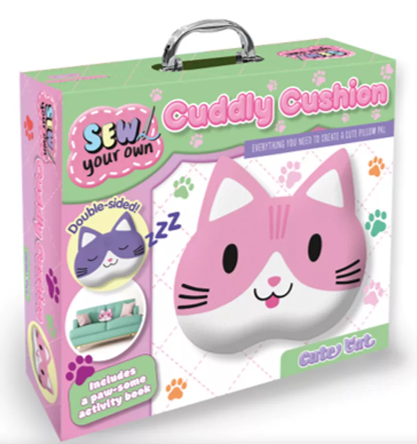 Sew Your Own Create your own Cuddly Cat Cushion