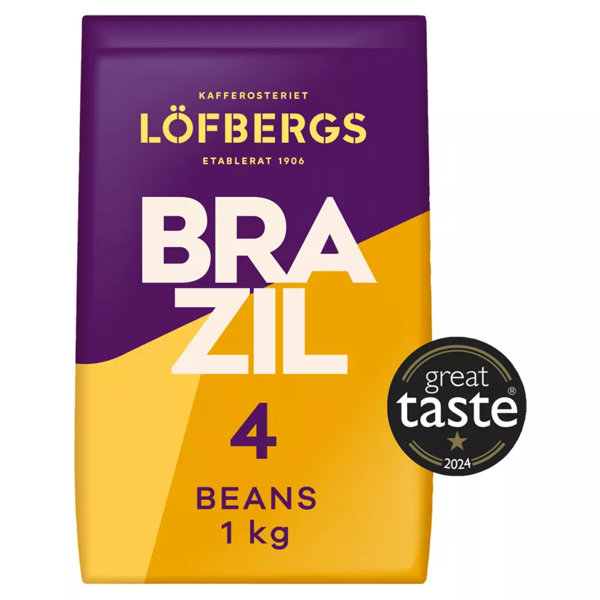 Lofbergs Brazil Single Origin Coffee Beans 1kg