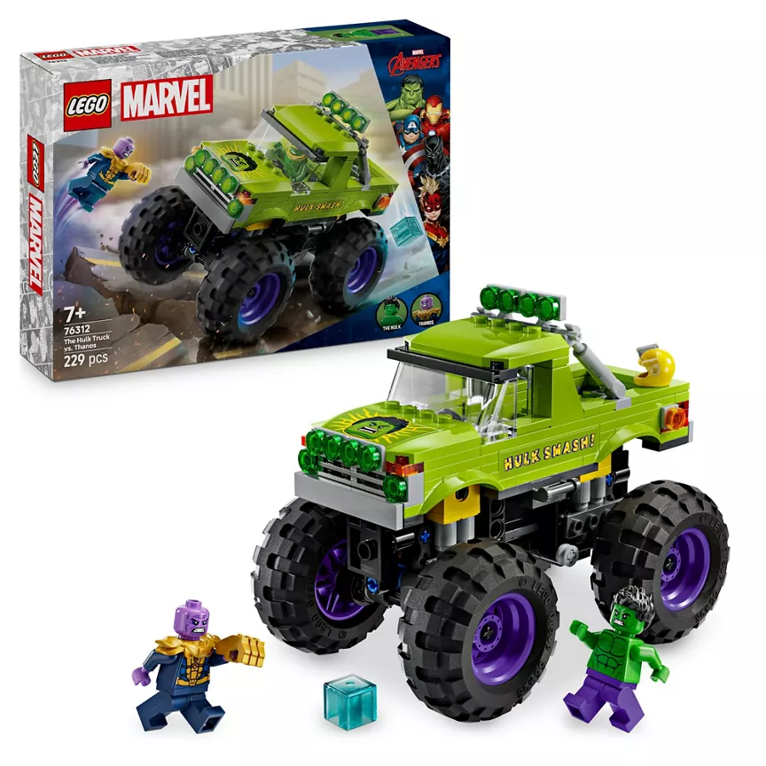 LEGO LEGO Marvel The Hulk Truck vs. Thanos Set 76312