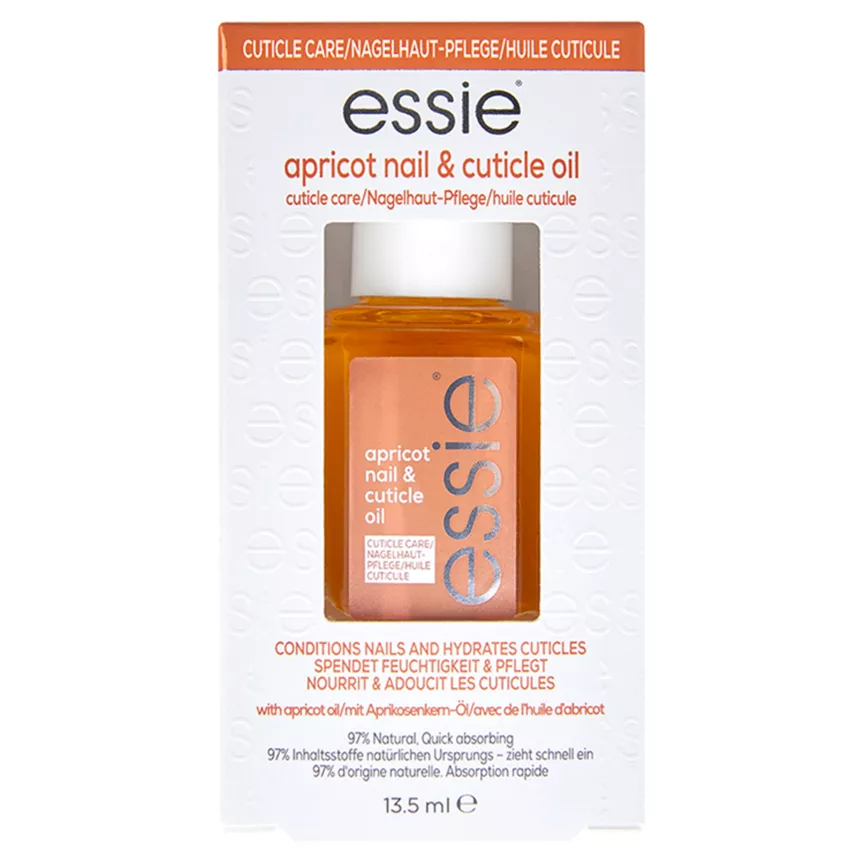 Essie Nail Care Cuticle Apricot Oil, Heal & Repair At Home Manicure Oil 13.5ml