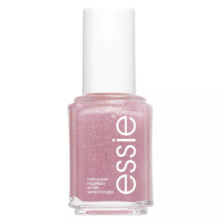 Essie Celebrating Moments 514 Birthday Girl Pink Gold Glitter Nail Polish 13.5ml