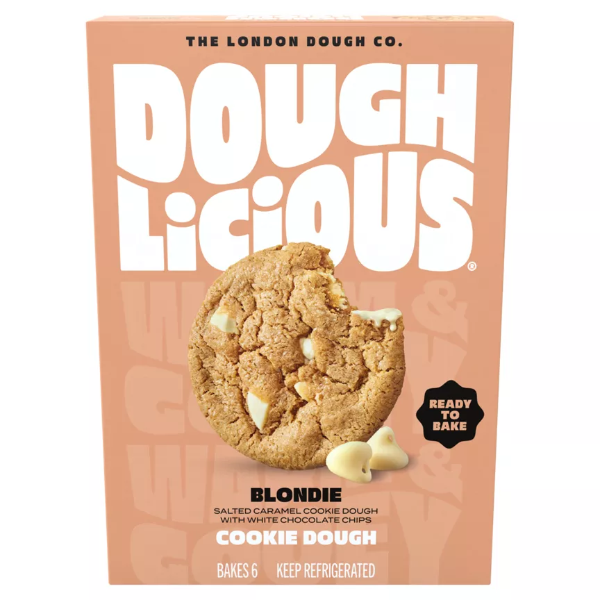 Doughlicious Blondie Cookie Dough 6 x 34g (204g)