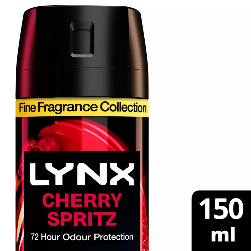 Lynx Fine Fragrance Collection Premium Body Spray Cherry Spritz 150 ml