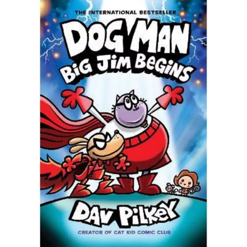 Kids Big Jim Begins: A Graphic Novel by Dav Pilkey