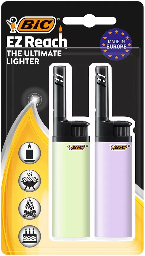 Bic EZ Reach - The Ultimate Lighter x2