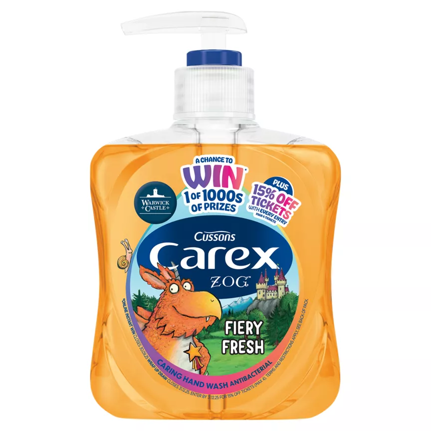 Carex Zog Caring Hand Wash Antibacterial 250ml