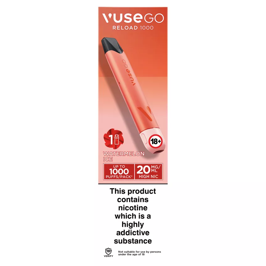Vuse Go Reload Pen - Orange - Watermelon Ice 20mg/ml UK