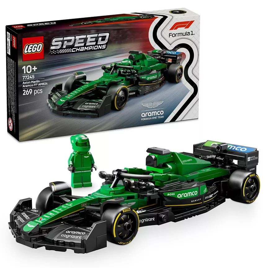 LEGO Aston Martin Aramco F1® AMR24 Race Car 77245