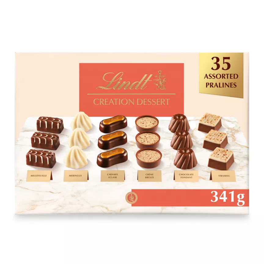 Lindt Creation Dessert Assorted Chocolate Box 341g