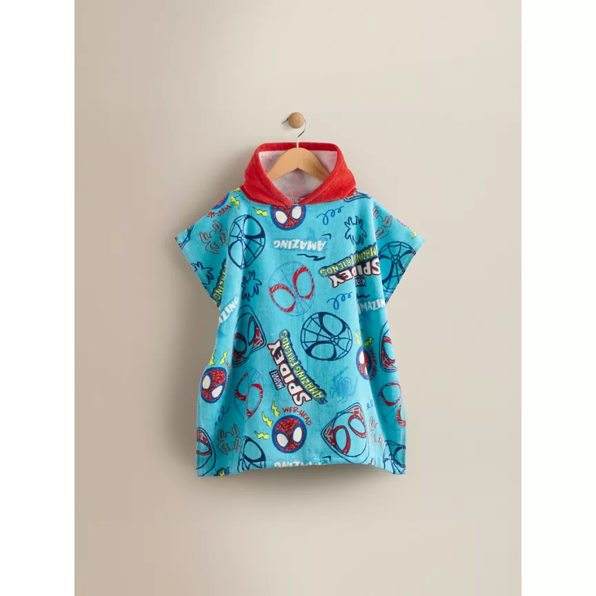 George Home Marvel Spider-Man Spidey & Friends Cotton Poncho