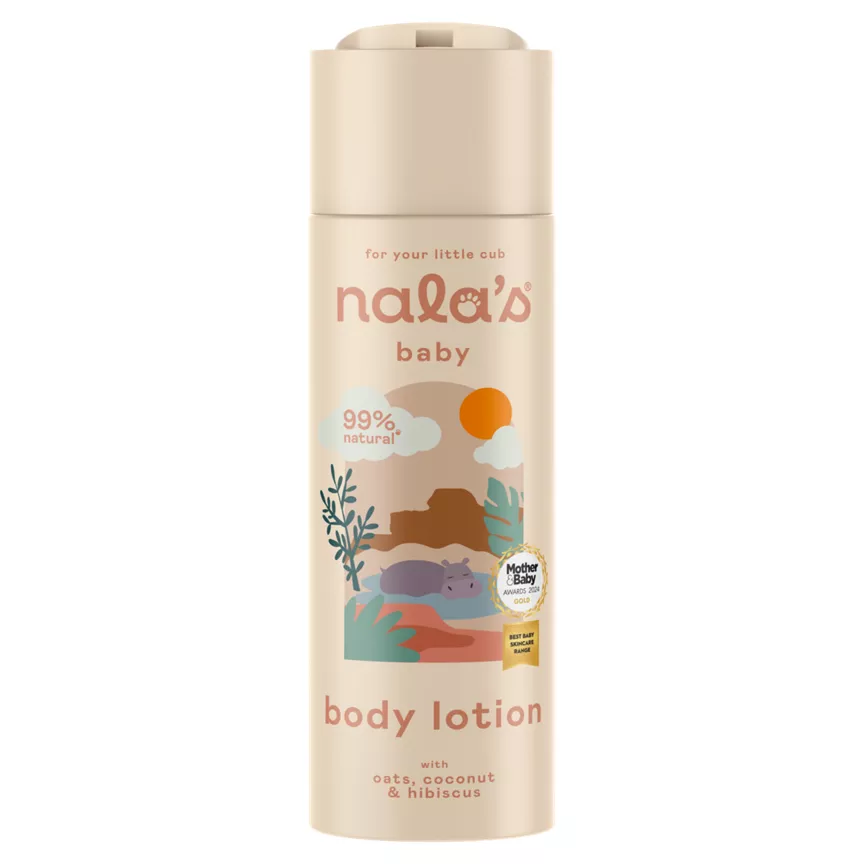 Nala's Baby Body Lotion with Oats, Coconut & Hibiscus 200ml