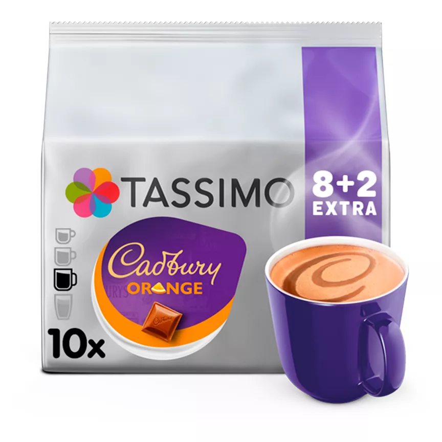 Tassimo Cadbury Orange Flavour 10 x 16g (160g)