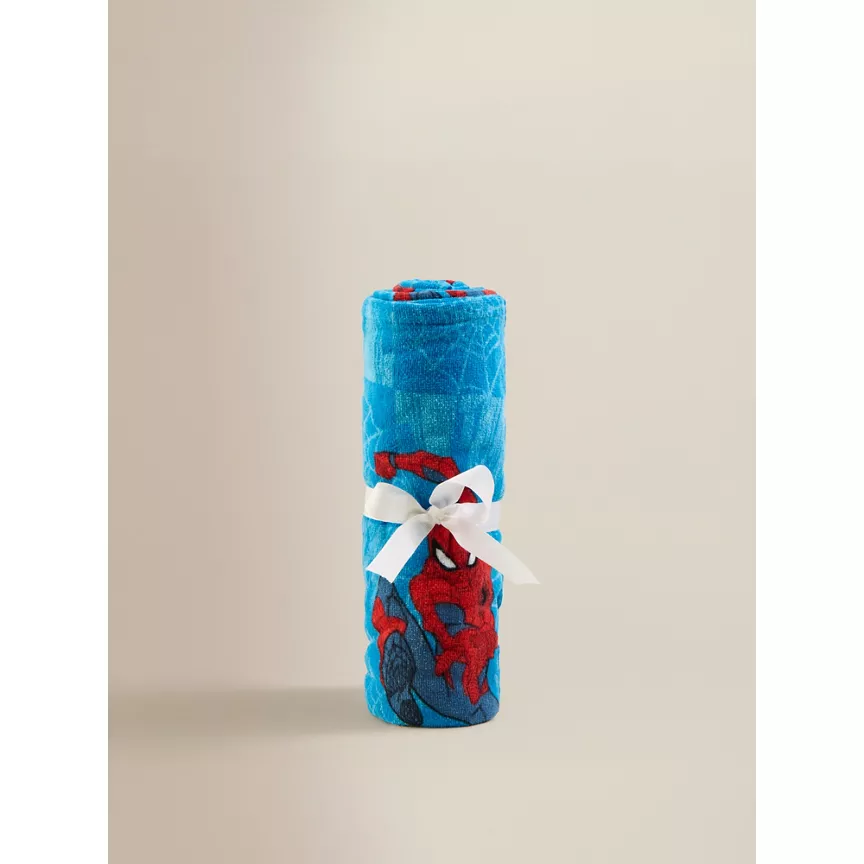 George Home Spider-Man Print Cotton Towel