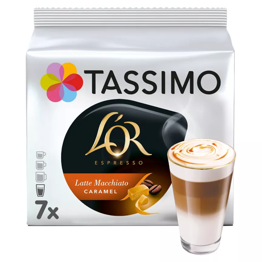 Tassimo L'or Espresso Caramel Latte Macchiato 195g