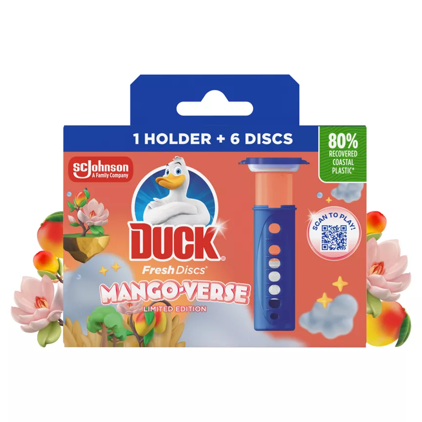 Duck Fresh Disc Holder Refill Starter Kit Mango Verse 36ml