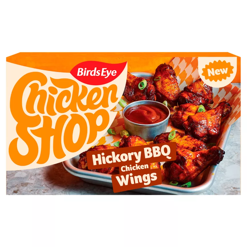 Birds Eye Chicken Shop Hickory BBQ Chicken Wings 375g