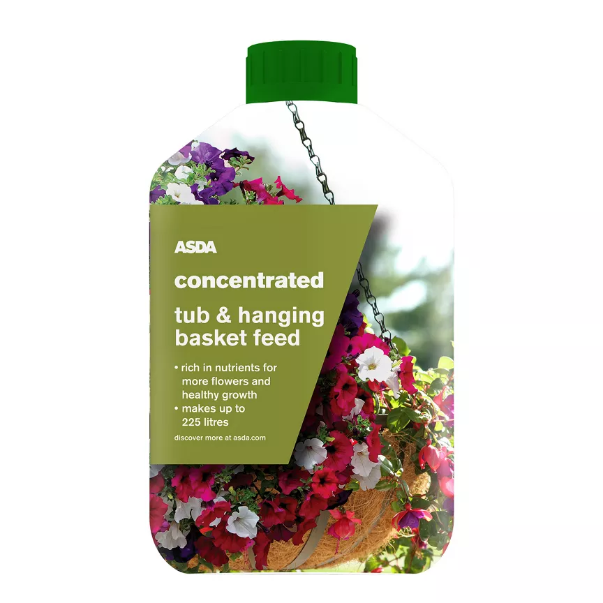 ASDA Concentrated Tub and Hanging Basket Feed 1L