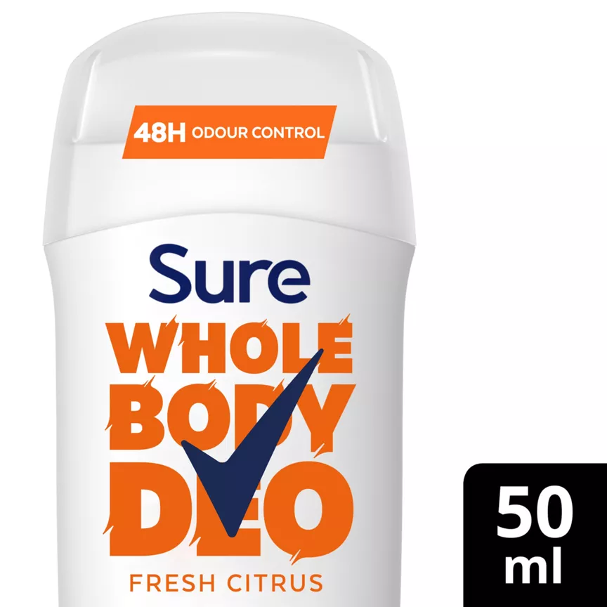 Sure Whole Body Deodorant Fresh Citrus 50 ml