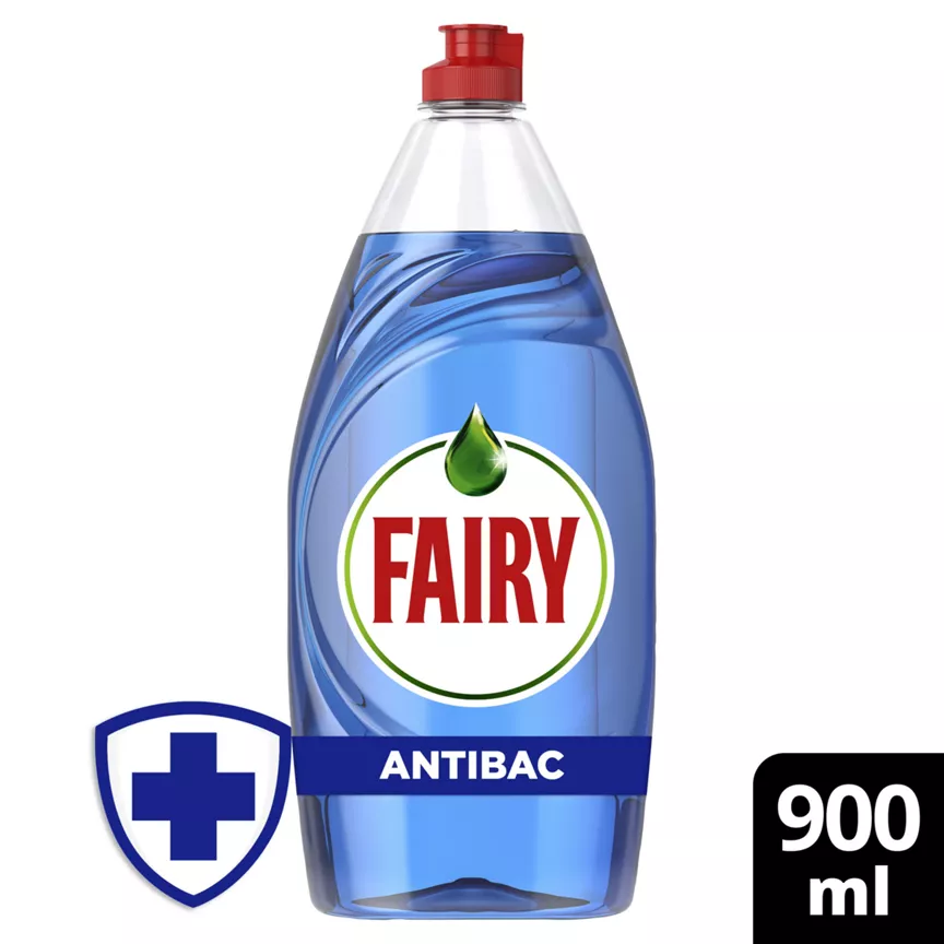 Fairy Antibacterial Washing Up Liquid Eucalyptus 900ml