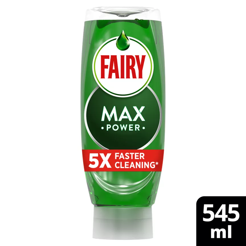 Fairy Max Power Washing Up Liquid Original 545ML