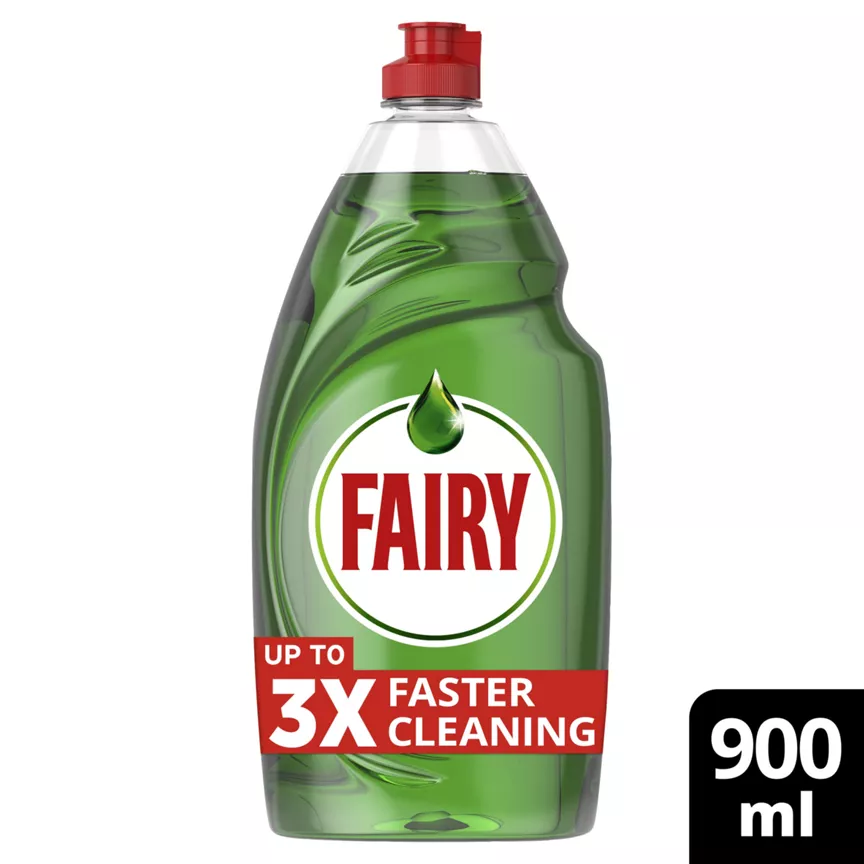 Fairy Platinum Quickwash Original Washing Up Liquid 900ml