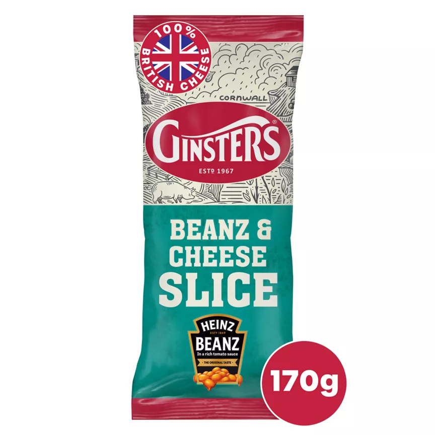 Ginsters Limited Edition Beanz & Cheese Slice 170g