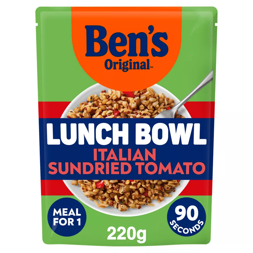 Ben's Original Lunch Bowl Italian Style Sundried Tomato 220g