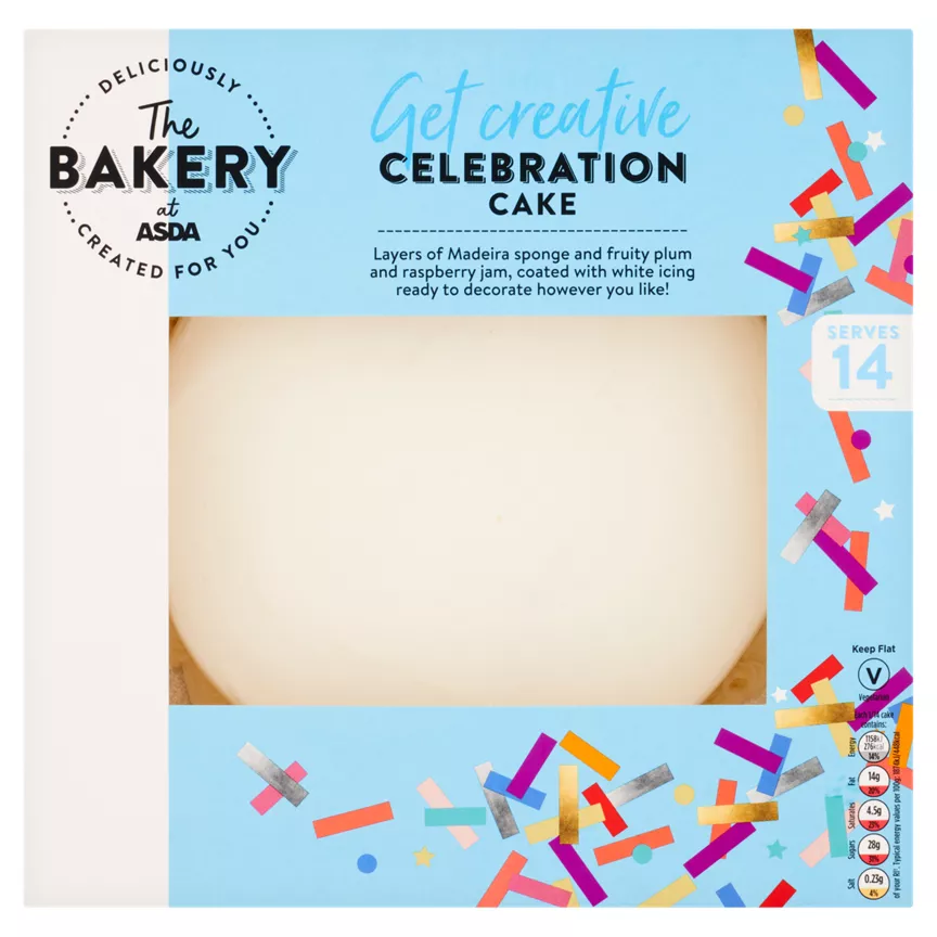 The BAKERY at ASDA Celebration Cake