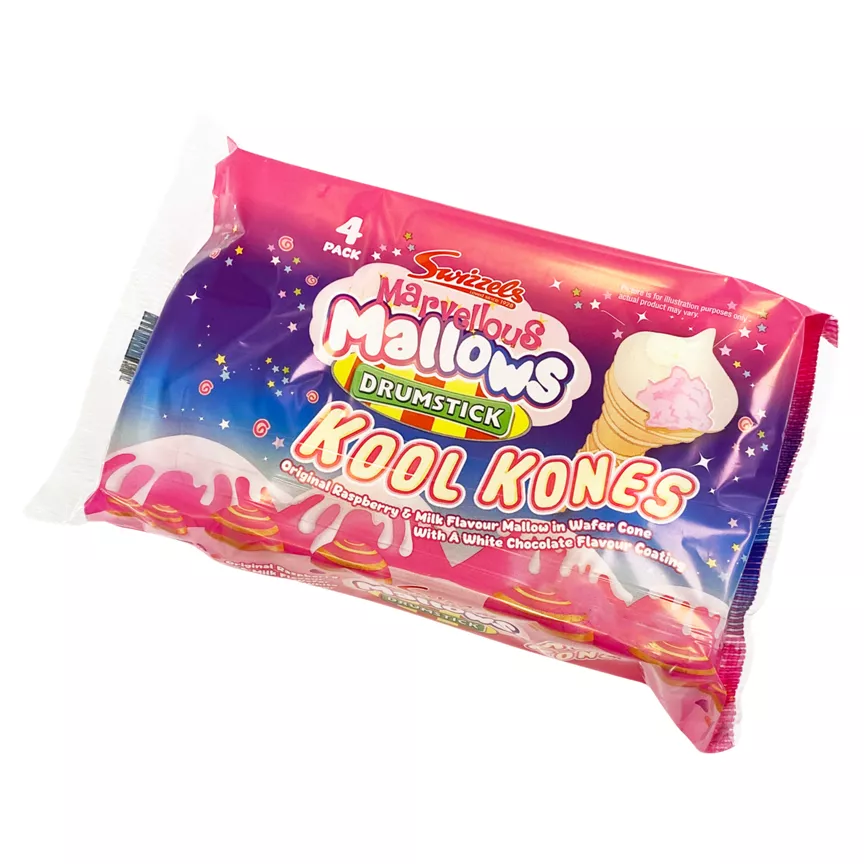 Swizzels Marvelous Mallows Drumstick Kool Kones 60g