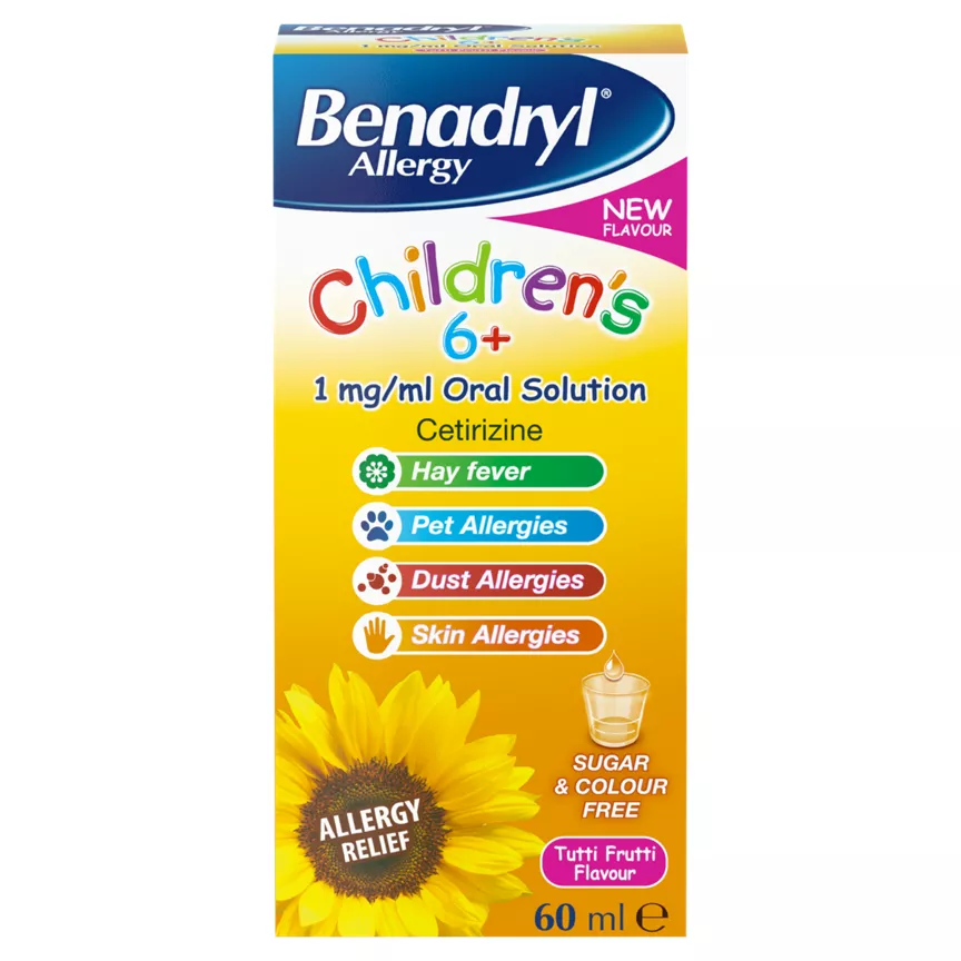 Benadryl Allergy Syrup Children
