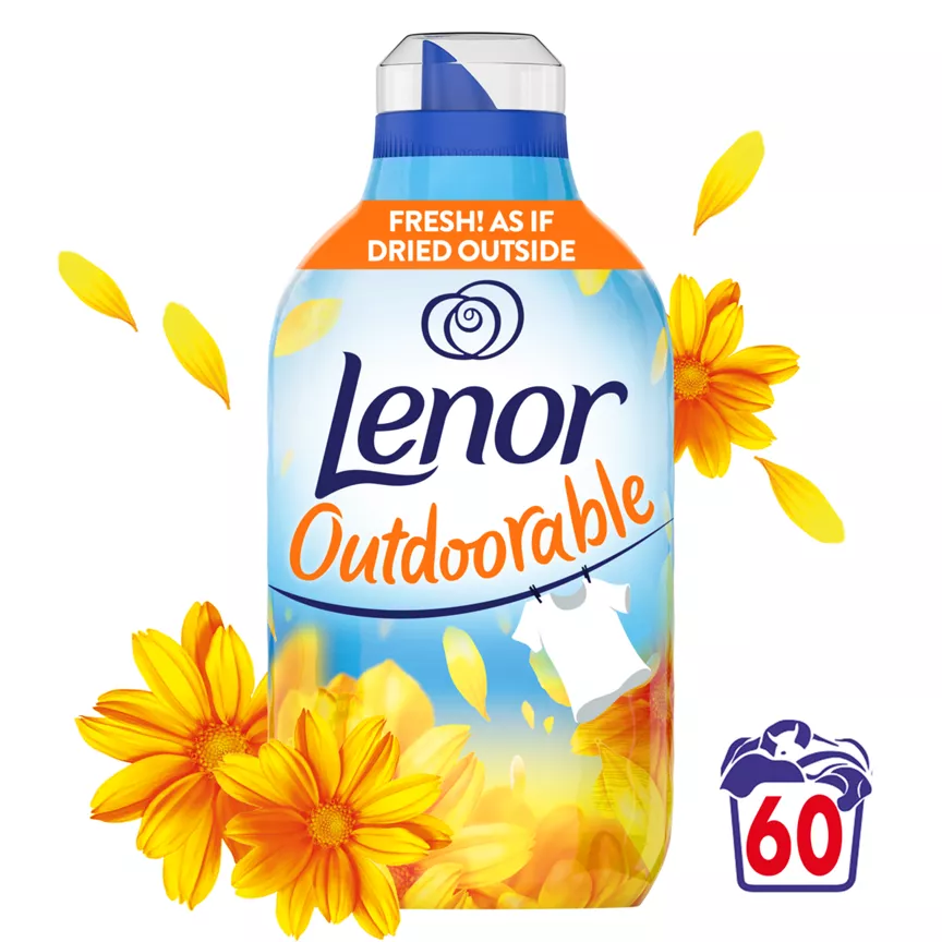 Lenor Outdoorable Fabric Conditioner 60 Washes, Summer Breeze