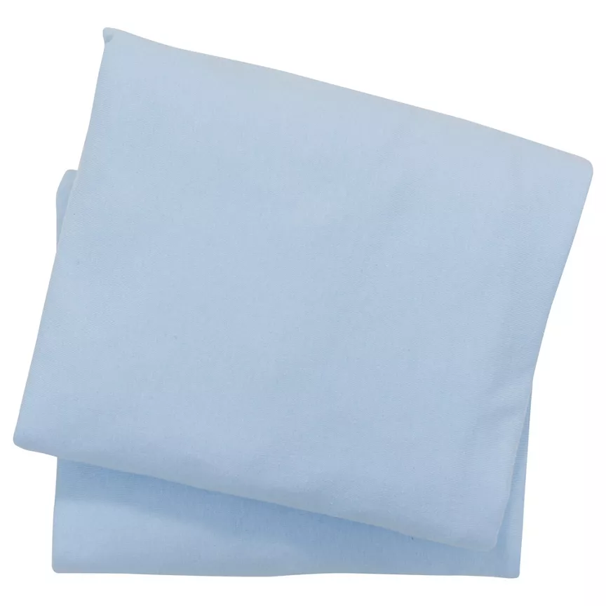 George Home Blue Cot bed Fitted Sheets - Set of 2