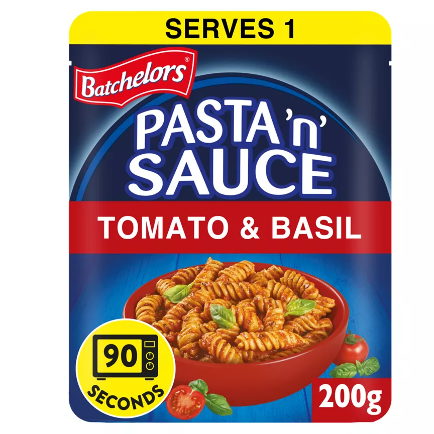 Batchelors Tomato & Basil Pasta 'n' Sauce 200g