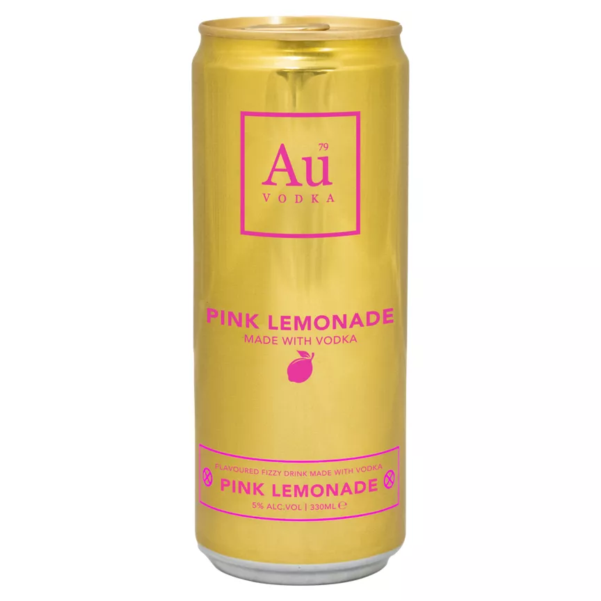 Au Vodka Pink Lemonade 330ml
