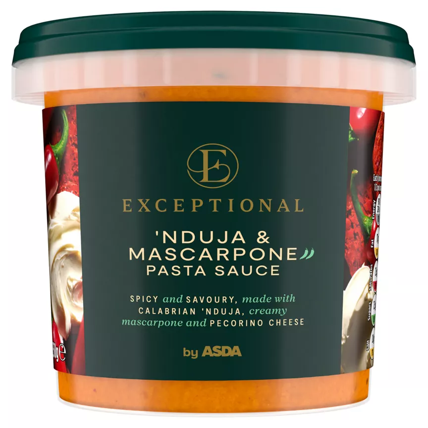 Exceptional by ASDA Nduja & Mascarpone Pasta Sauce 350g