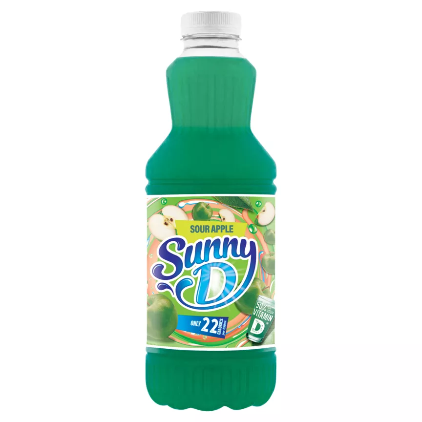 Sunny D Sour Apple 1L