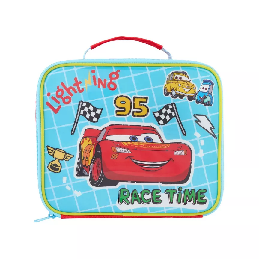 Cars Cars Race Lunch Bag