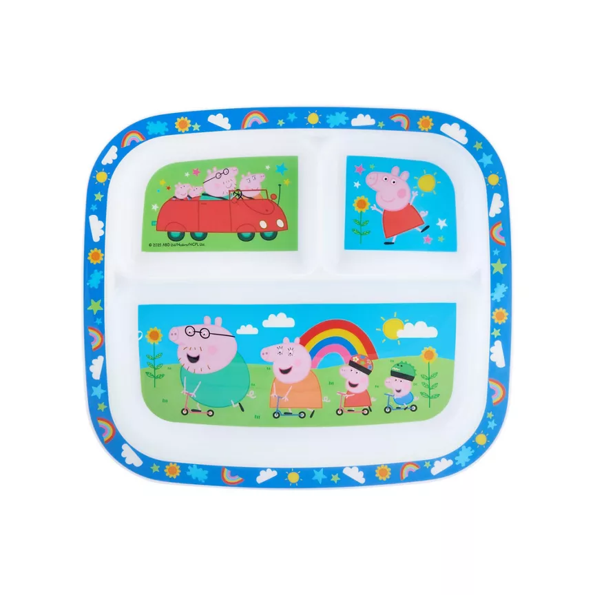 Peppa Pig Peppa Pig Divided Plate