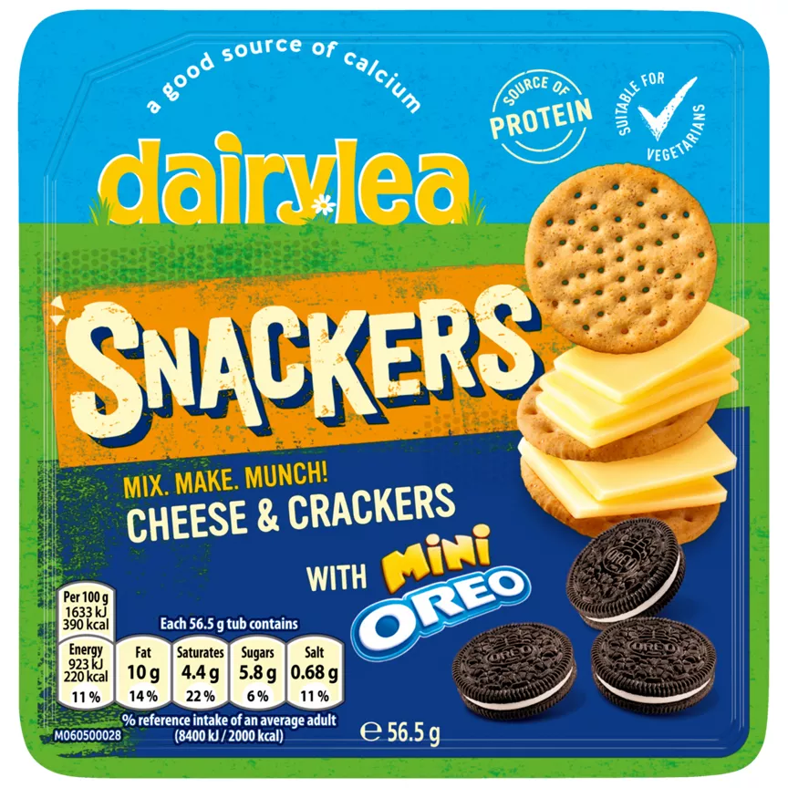 Dairylea Snackers Cheese & Crackers with Mini Oreo 56.5 g