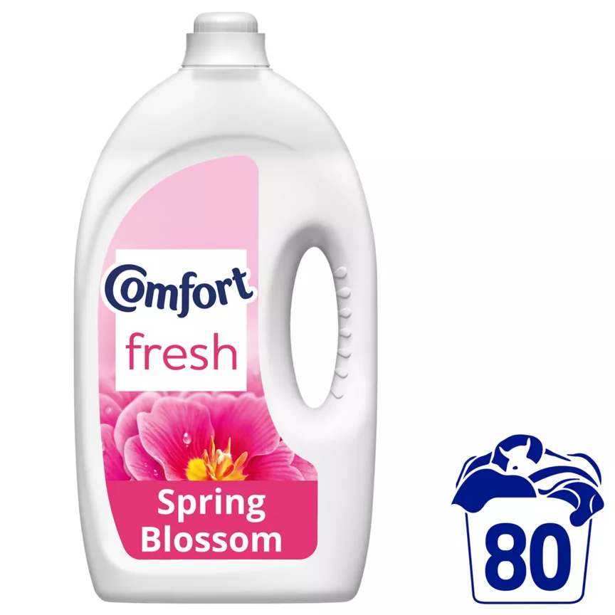 Comfort Fresh Fabric Conditioner Spring Blossom 80 washes (2.4 L)