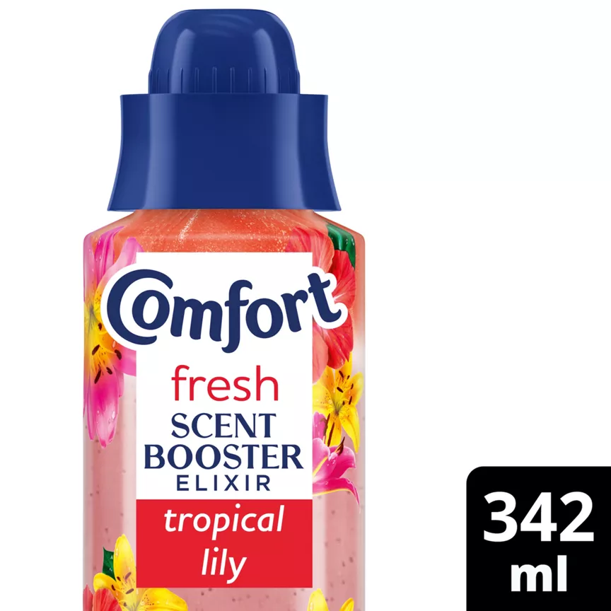 Comfort Fresh Scent Booster Tropical Lily 342 ml