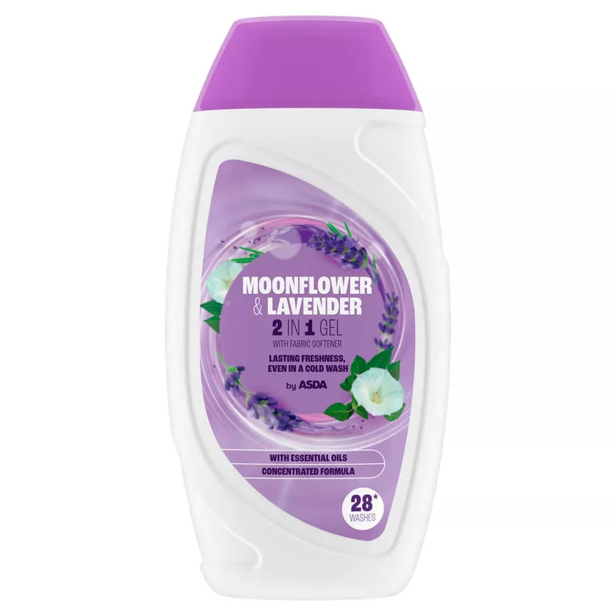 ASDA Moonflower & Lavender 2 in 1 Gel 28 Washes